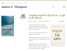 Tablet Screenshot of andrewthompson.com